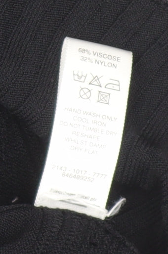 Womens UK Size M Designers at Debenhams Black Cardigan Jumper