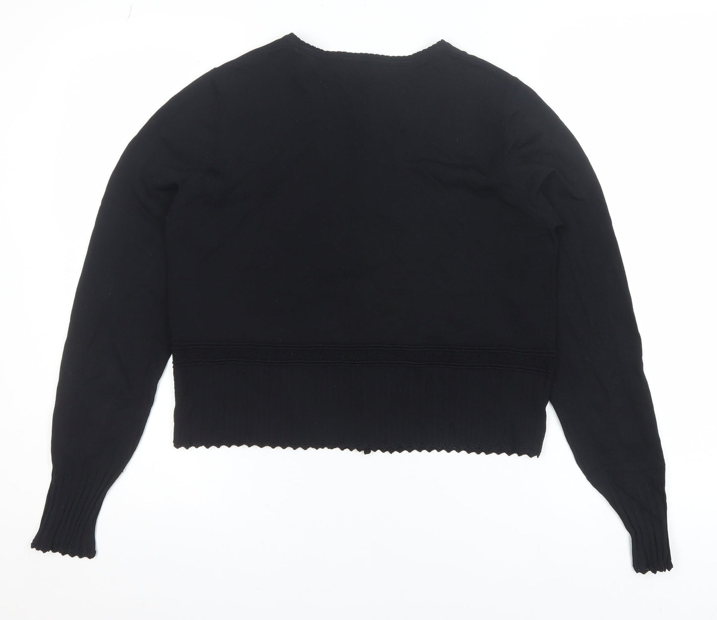 Womens UK Size M Designers at Debenhams Black Cardigan Jumper