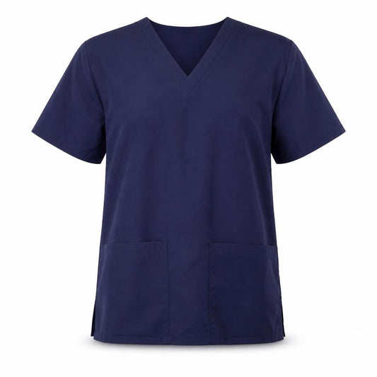 Womens UK Size XS Simon Jersey Blue Basic T-Shirt