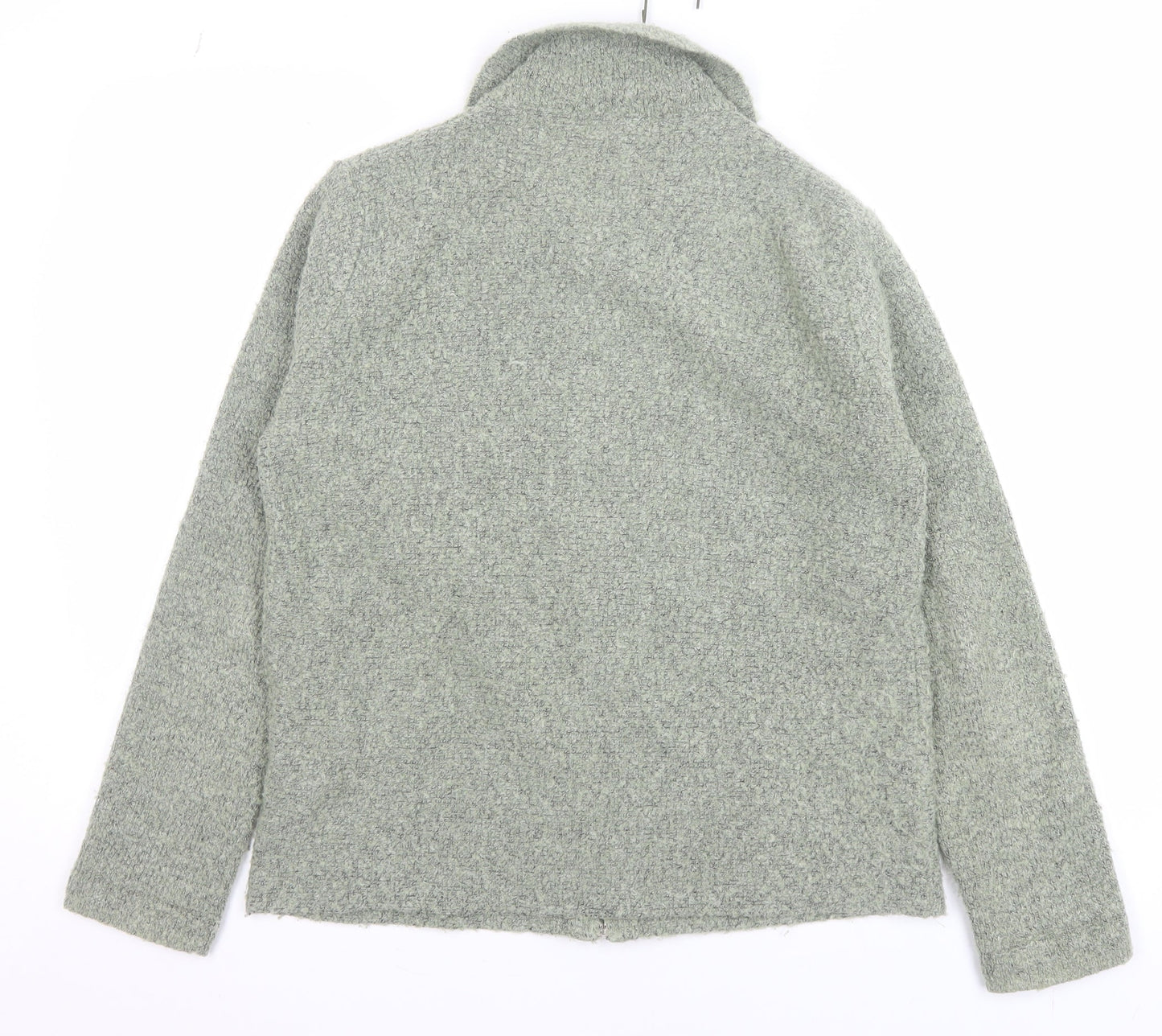 Womens UK Size 14 TIGI Wear Grey Full Zip Jumper