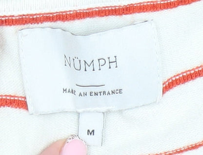 Womens UK Size M Nümph Ivory Pullover Jumper