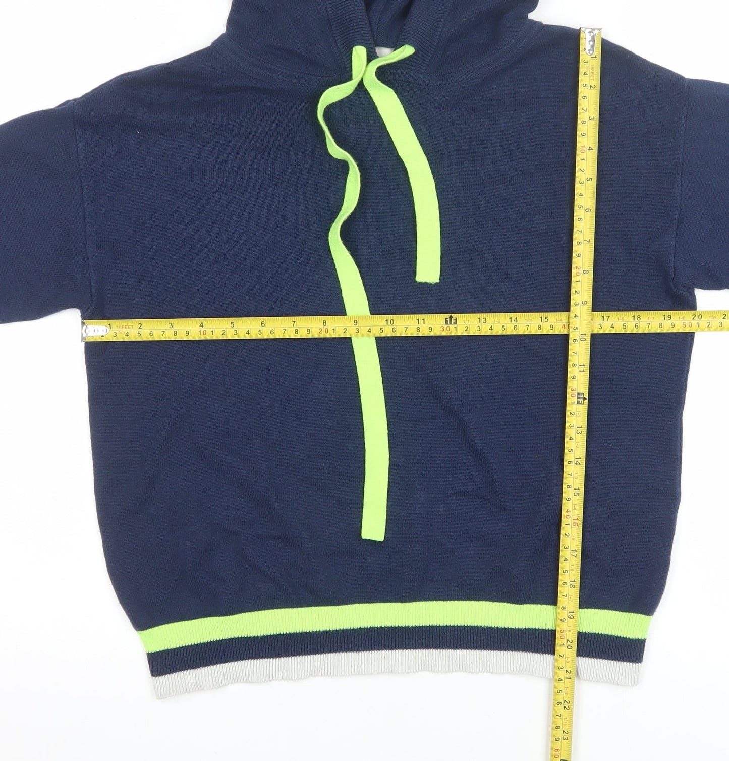 Womens UK Size S Whisper by Brodie Blue Pullover Jumper