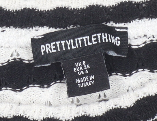 Womens UK Size 8 PRETTYLITTLETHING Multicoloured Pullover Jumper