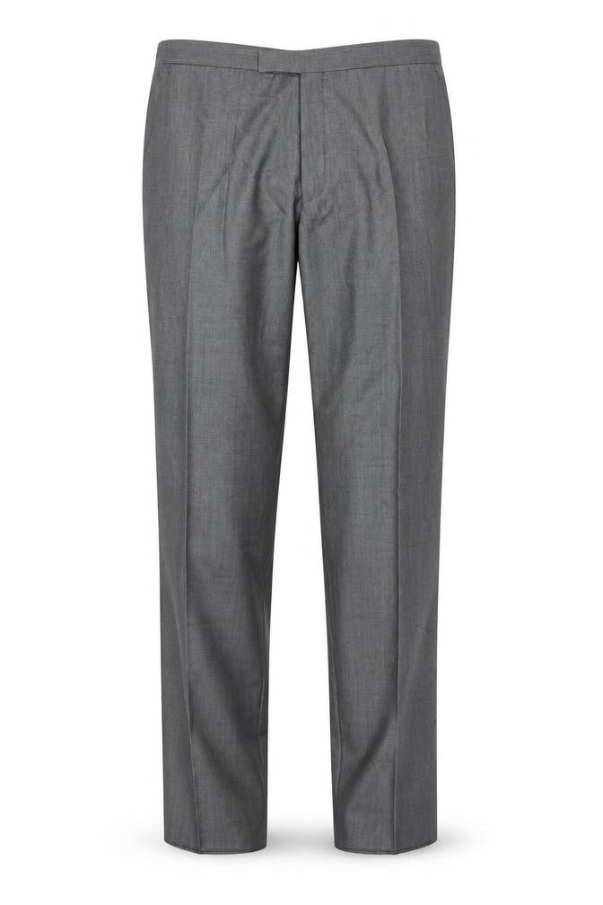 Mens UK Size XL Torre Cerimonia Classic Fit Dress Pants Grey Trousers