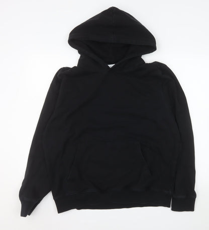 Womens UK Size XL Arne Black Pullover Hoodie