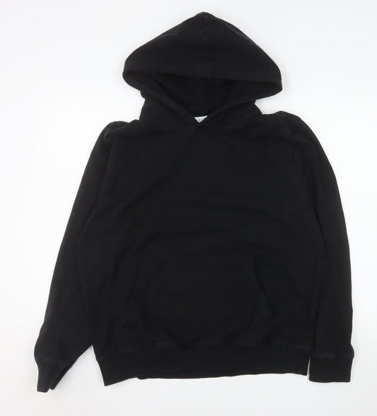 Womens UK Size XL Arne Black Pullover Hoodie