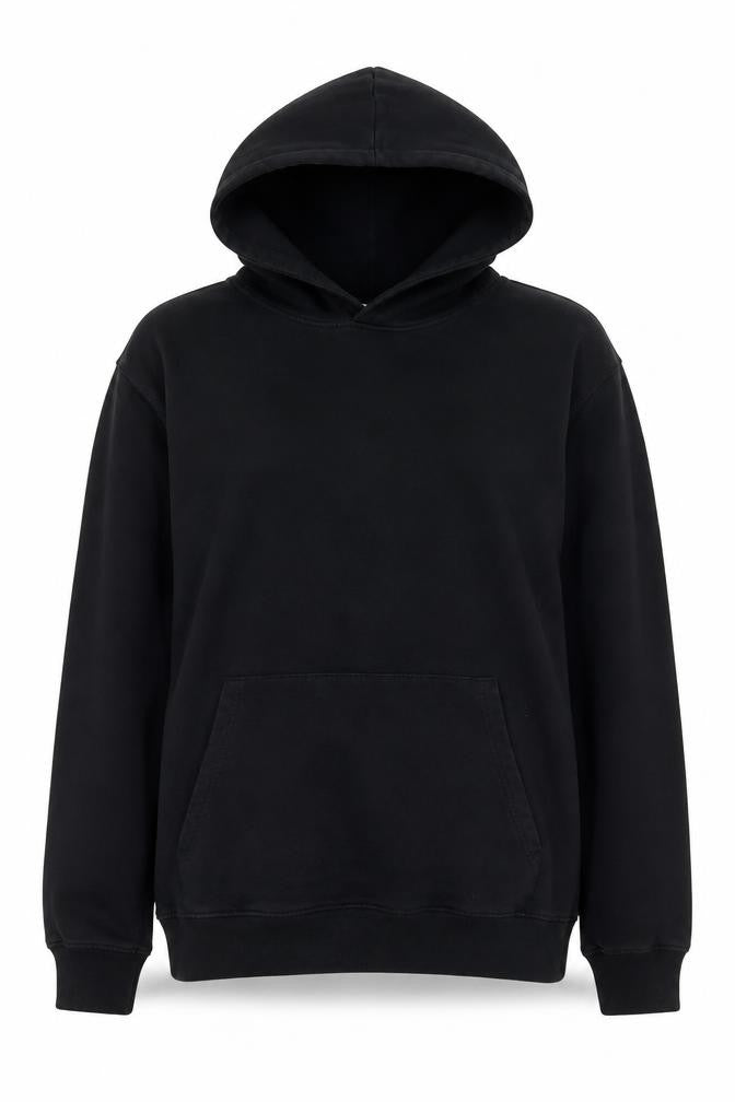 Womens UK Size XL Arne Black Pullover Hoodie