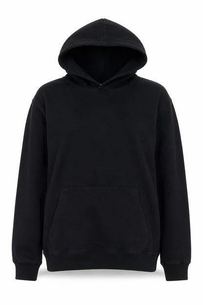 Womens UK Size XL Arne Black Pullover Hoodie