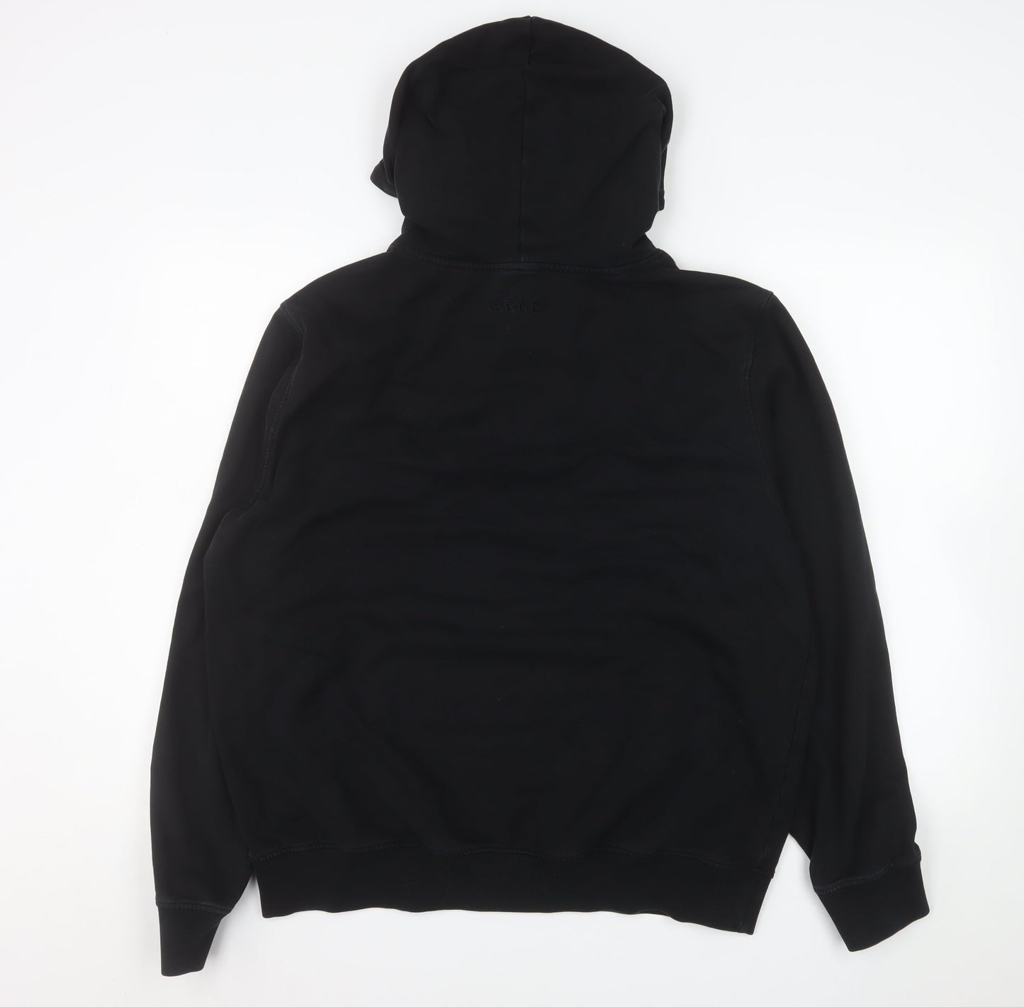 Womens UK Size XL Arne Black Pullover Hoodie