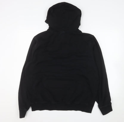 Womens UK Size XL Arne Black Pullover Hoodie