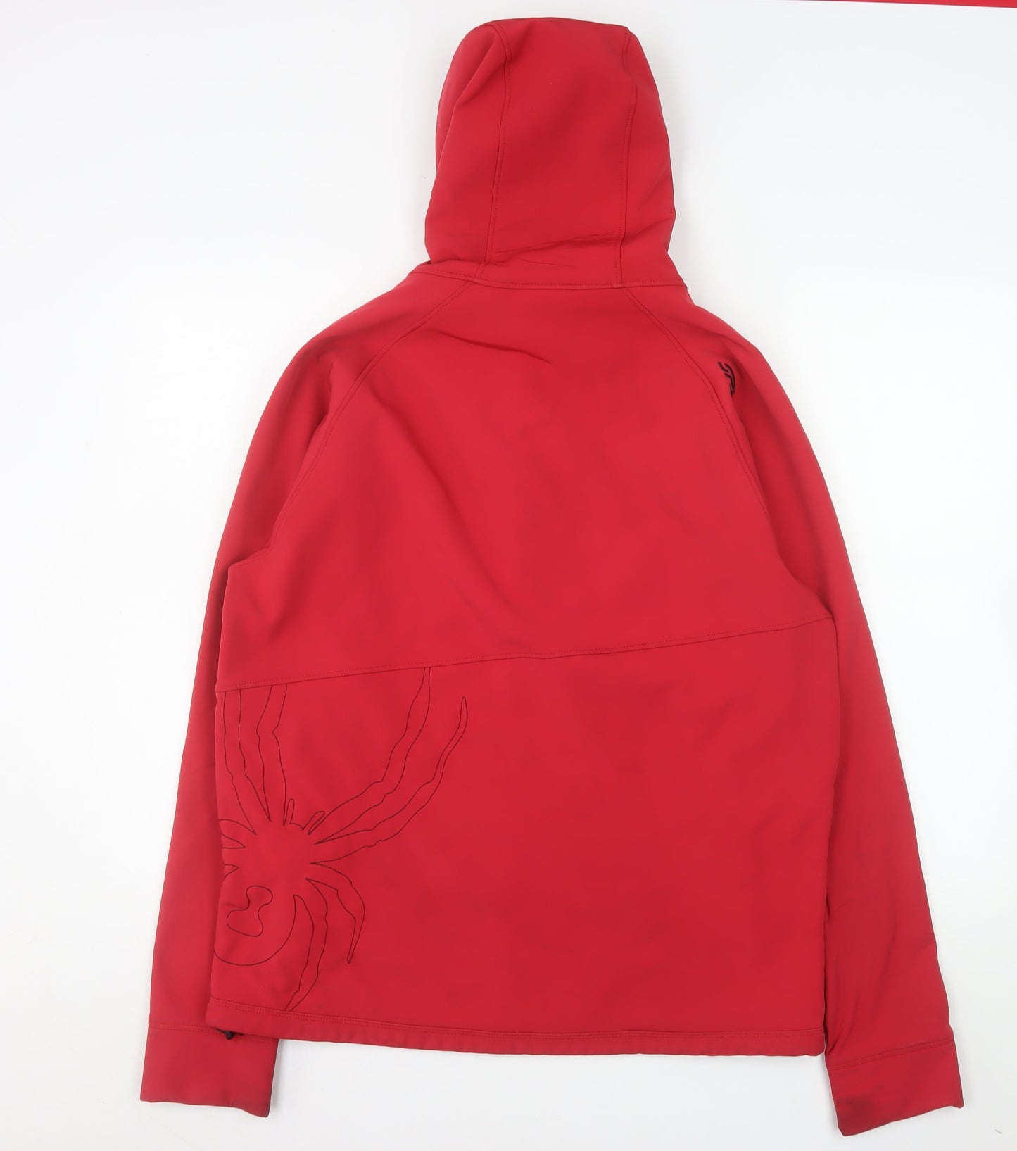Mens UK Size S Spyder Red Soft Shell