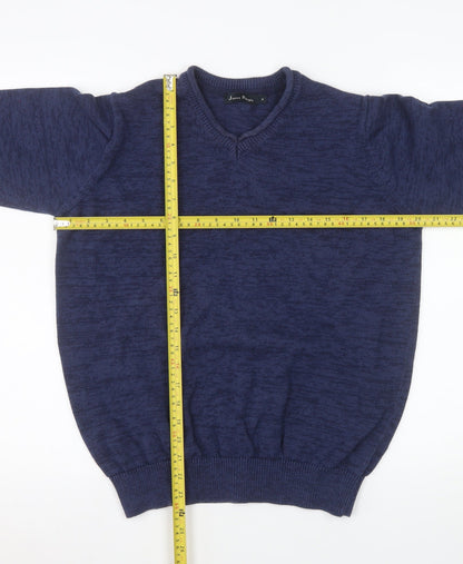 Mens UK Size M James Pringle Blue Pullover Jumper