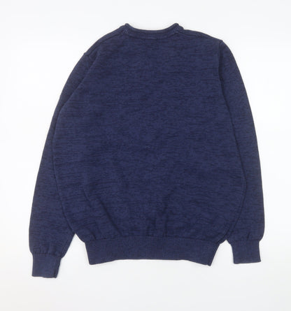 Mens UK Size M James Pringle Blue Pullover Jumper