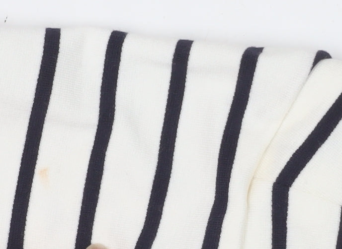 Womens UK Size 20 Jasper Conran White Basic T-Shirt