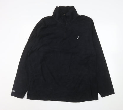 Mens UK Size XL Nautica Black Pullover Sweatshirt