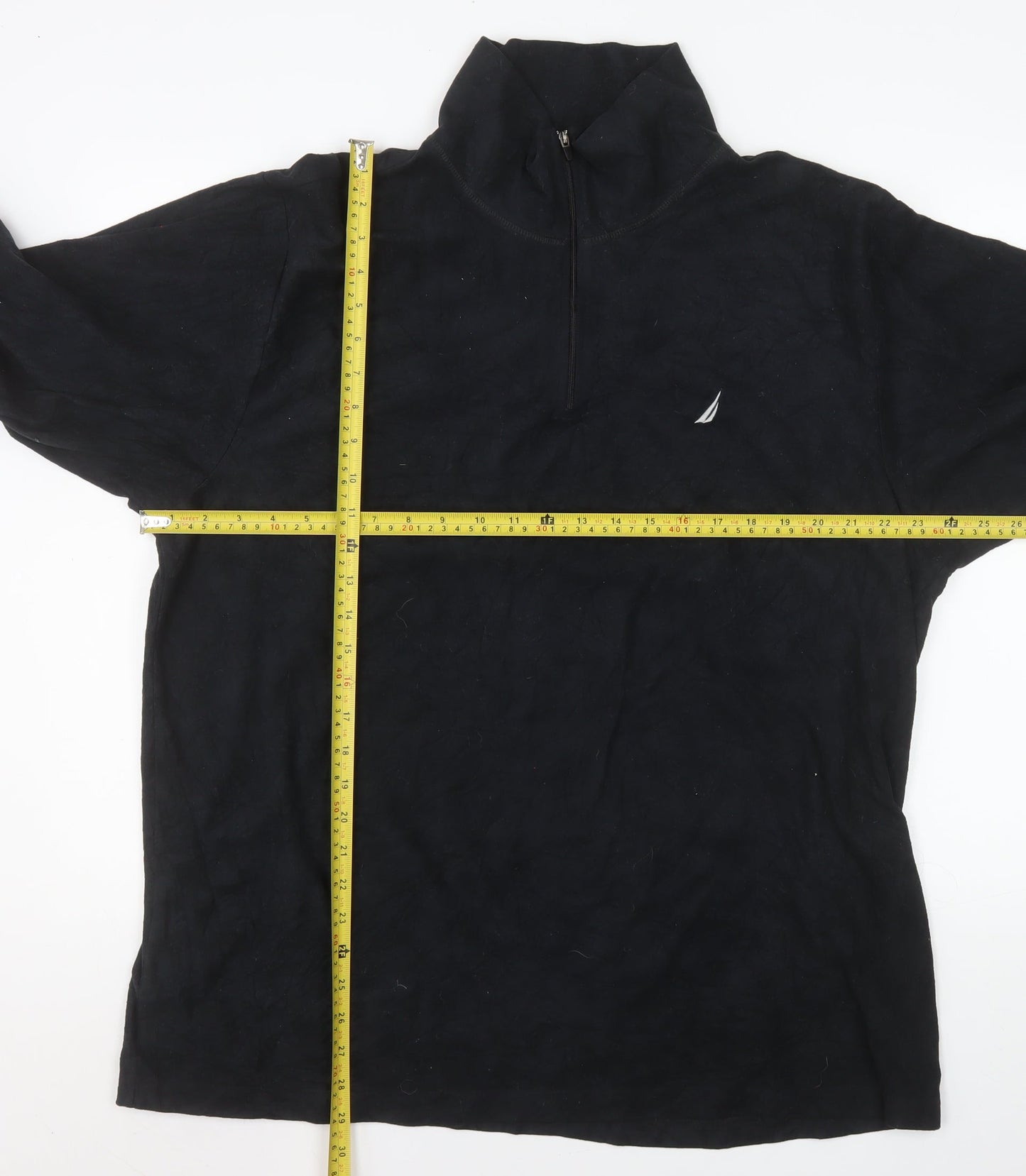 Mens UK Size XL Nautica Black Pullover Sweatshirt