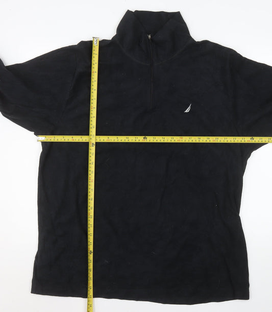 Mens UK Size XL Nautica Black Pullover Sweatshirt