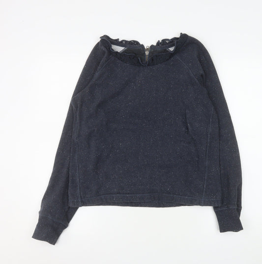 Womens UK Size M Luperdry Blue Pullover Sweatshirt