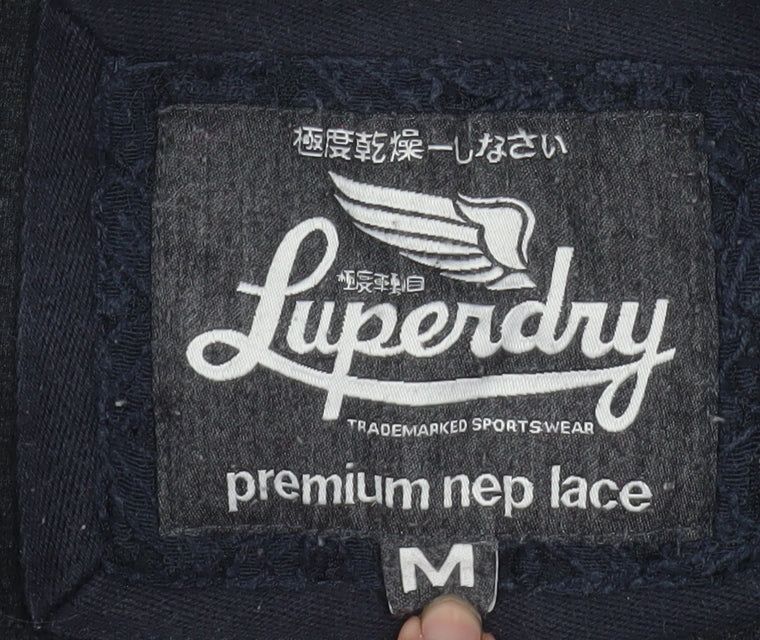 Womens UK Size M Luperdry Blue Pullover Sweatshirt