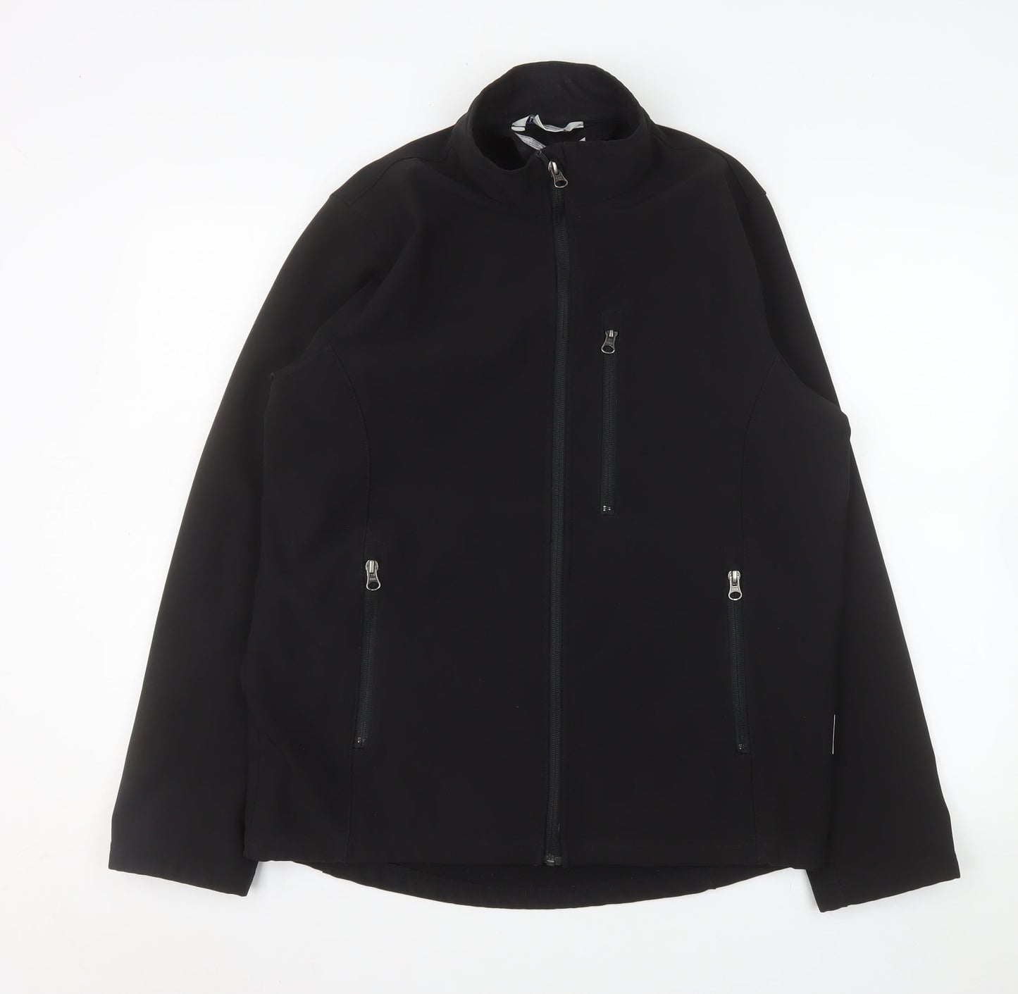 Womens UK Size S Lindström Black Soft Shell