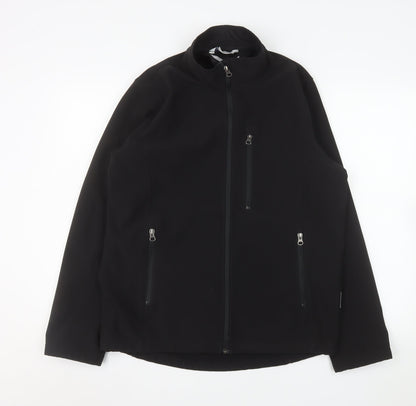 Womens UK Size S Lindström Black Soft Shell