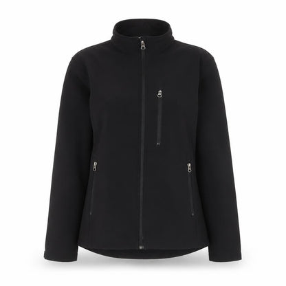 Womens UK Size S Lindström Black Soft Shell