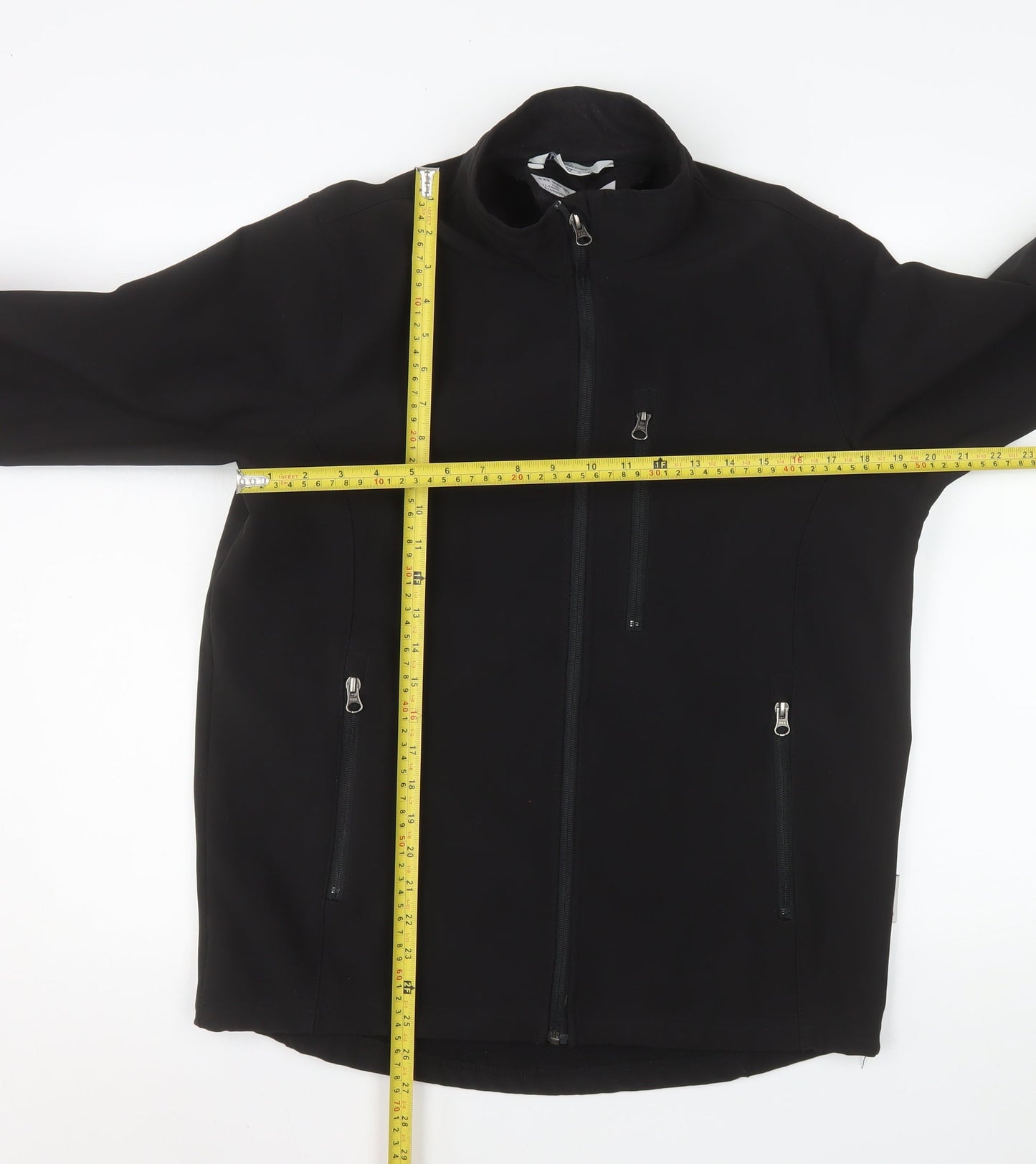 Womens UK Size S Lindström Black Soft Shell