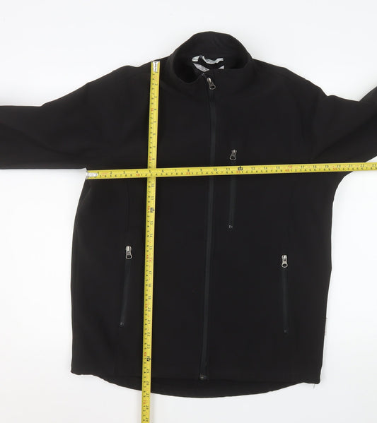 Womens UK Size S Lindström Black Soft Shell