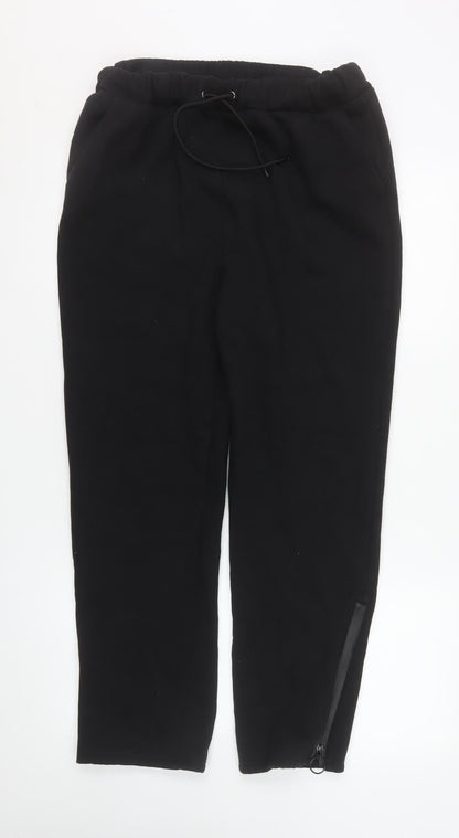 Sophlyine Womens Black Jogger Sweatpants L Cotton Blend Comfy Activewear Trousers