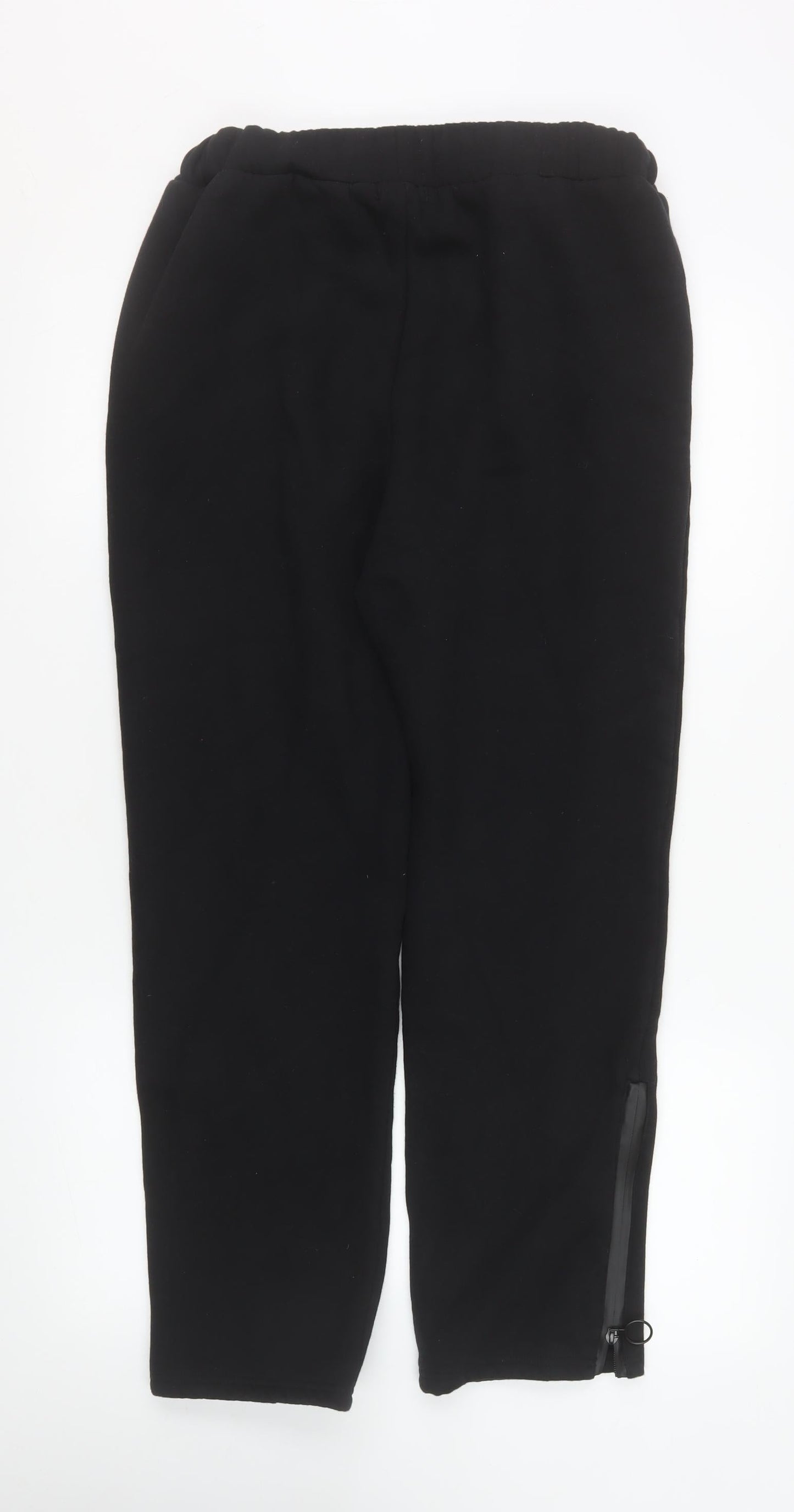 Sophlyine Womens Black Jogger Sweatpants L Cotton Blend Comfy Activewear Trousers