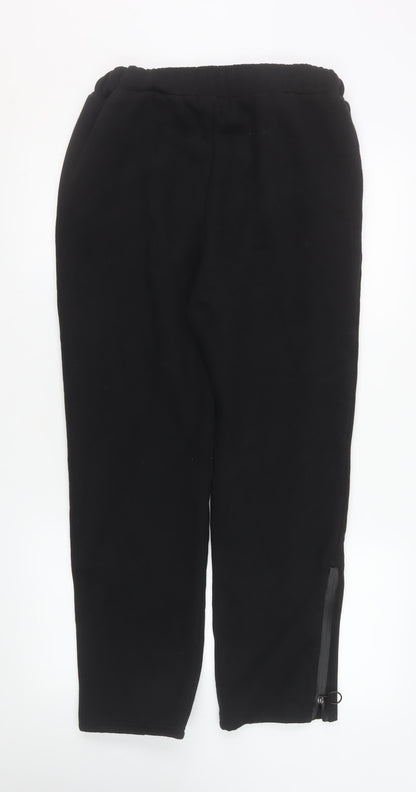 Sophlyine Womens Black Jogger Sweatpants L Cotton Blend Comfy Activewear Trousers