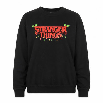 Womens UK Size XL Netflix Black Pullover Sweatshirt