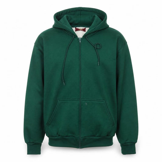 Mens UK Size M True Breed Green Basic Jacket