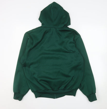 Mens UK Size M True Breed Green Basic Jacket