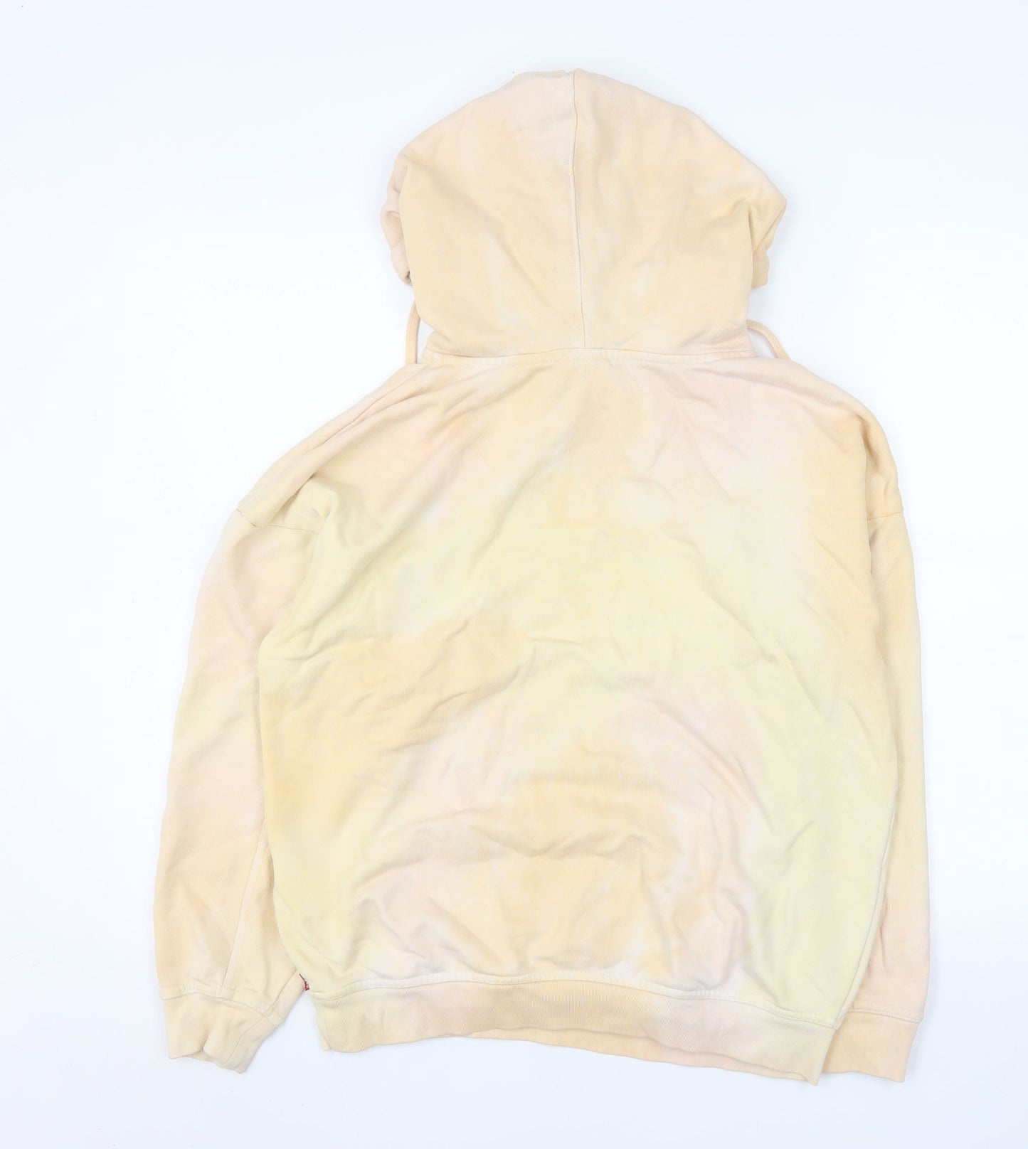 Womens UK Size 2XS Levi's Beige Pullover Hoodie