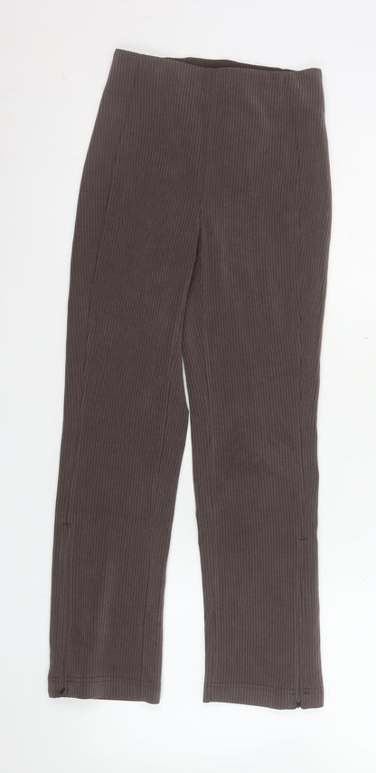 Womens UK Size 4 Lululemon Slim Fit Leggings Brown Trousers