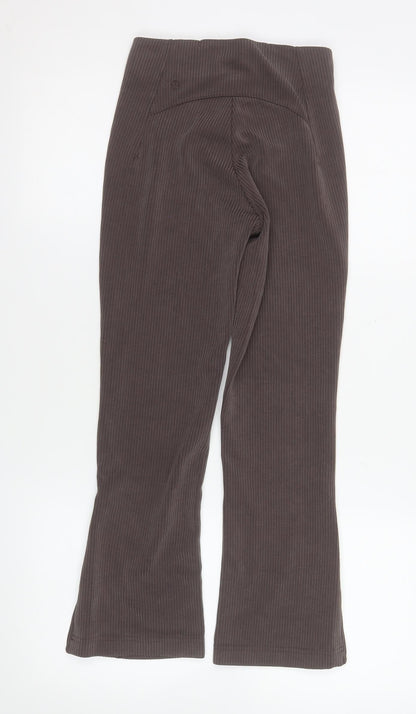 Womens UK Size 4 Lululemon Slim Fit Leggings Brown Trousers