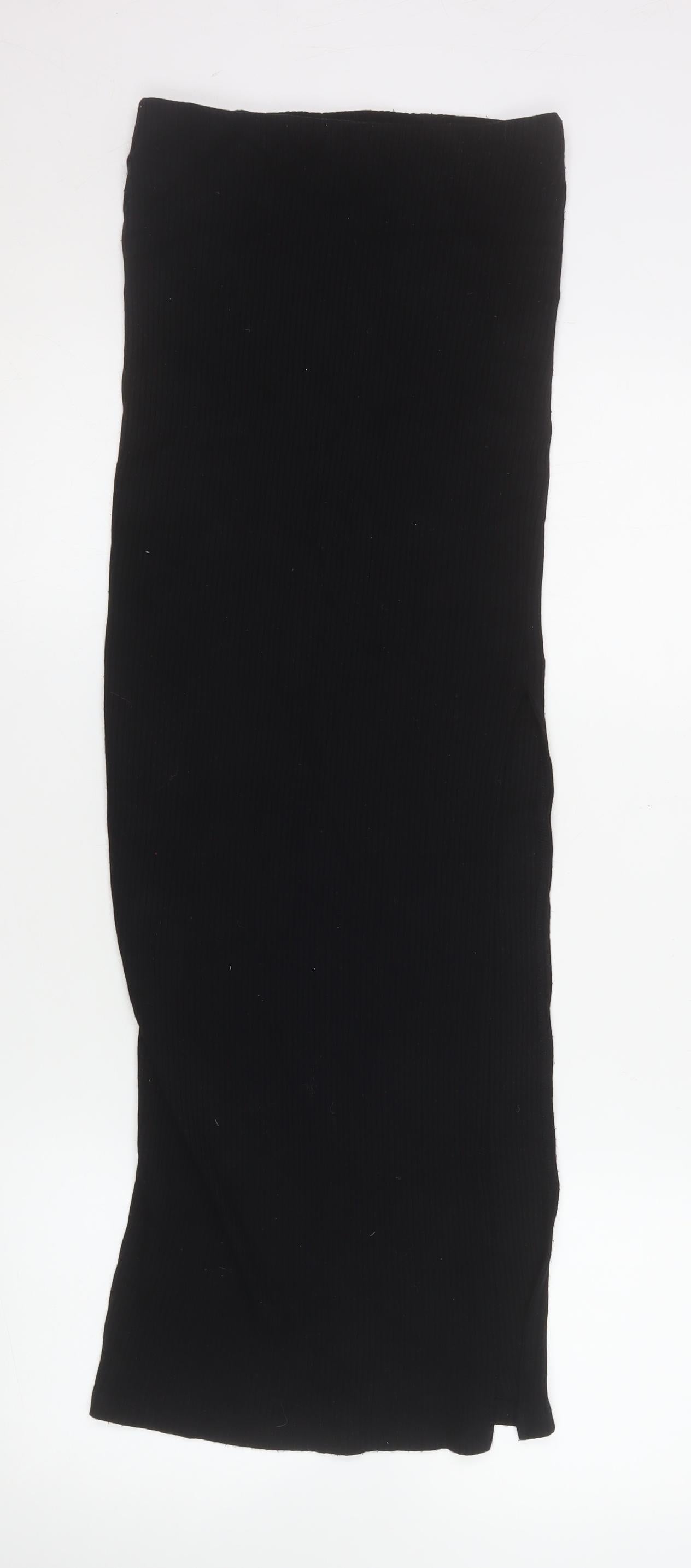Womens UK Size XS Bershka Straight & Pencil Jersey Skirt