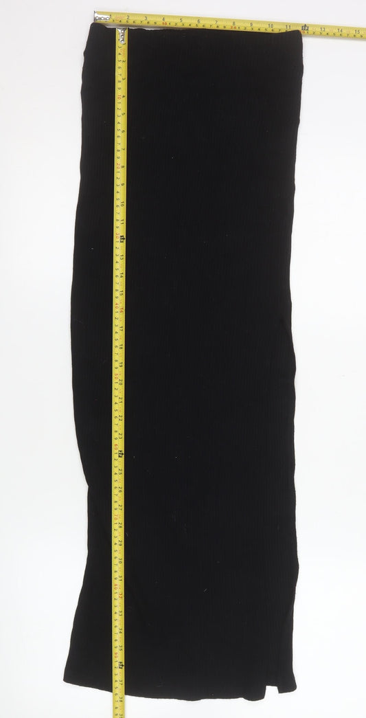 Womens UK Size XS Bershka Straight & Pencil Jersey Skirt