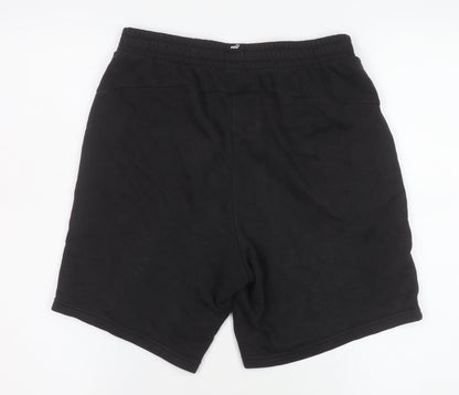 Puma Teens Black XL Sweat Shorts Gym & Training Activewear
