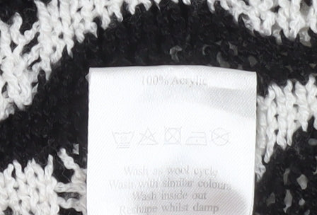 Womens UK Size M Jane Norman Black Cardigan Jumper