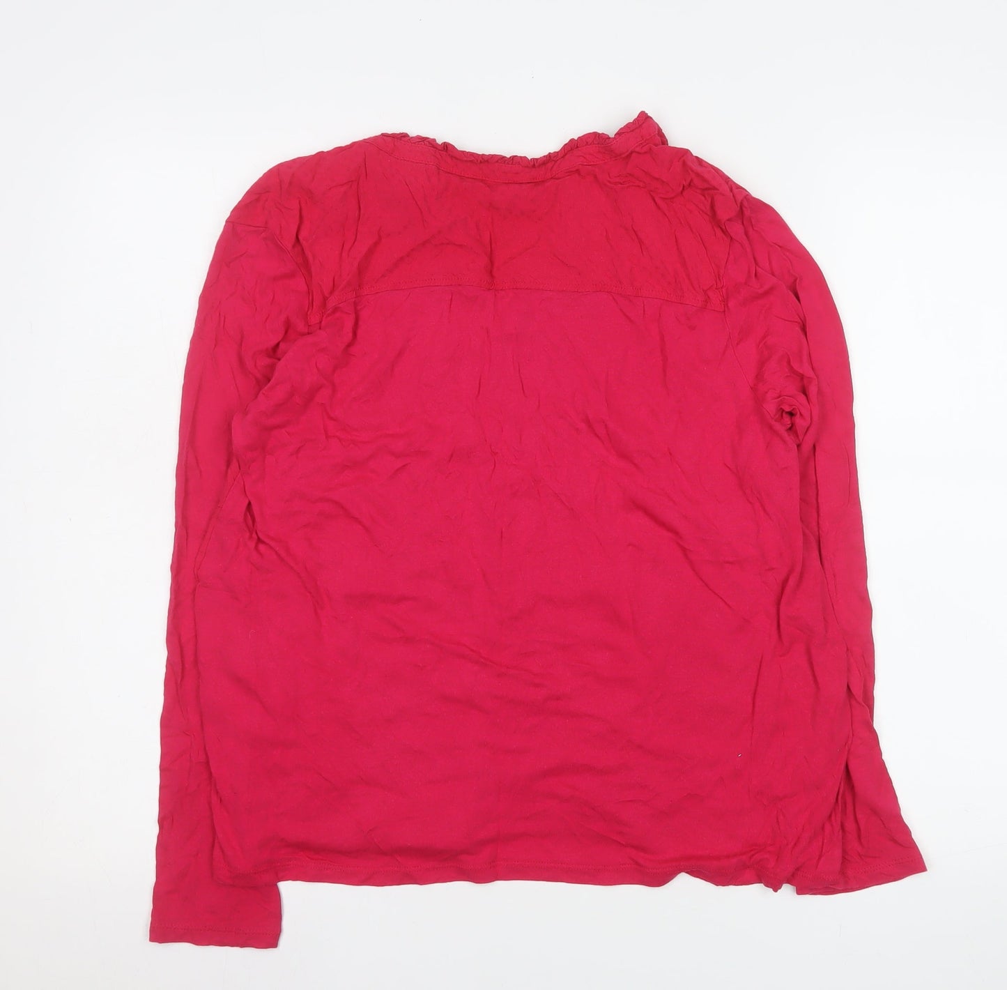 Womens UK Size 14 s.Oliver Red Tunic Blouse