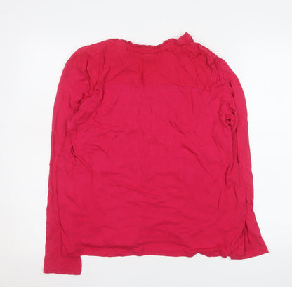 Womens UK Size 14 s.Oliver Red Tunic Blouse