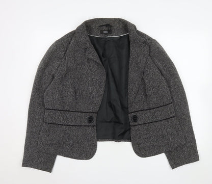 Womens UK Size 22 Marks and Spencer Plus Grey Blazer