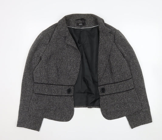 Womens UK Size 22 Marks and Spencer Plus Grey Blazer