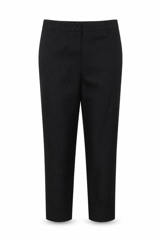 Womens UK Size 12 Oasis Slim Fit Business Formal Workwear Black Trousers