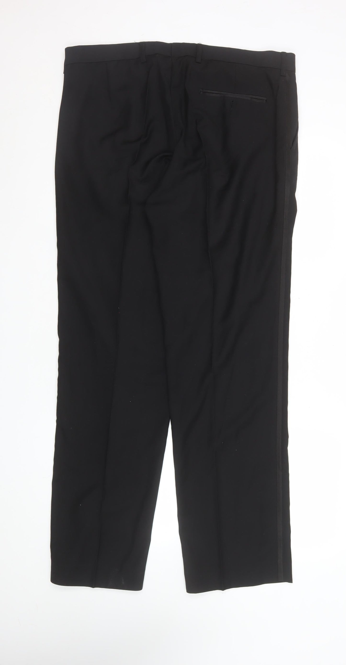 George Women's Black 36in Waist Dress Pants Trousers