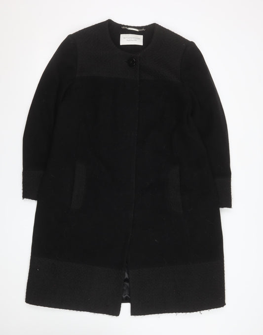 Womens UK Size 14 Windsmoor Black Overcoat