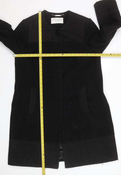 Womens UK Size 14 Windsmoor Black Overcoat