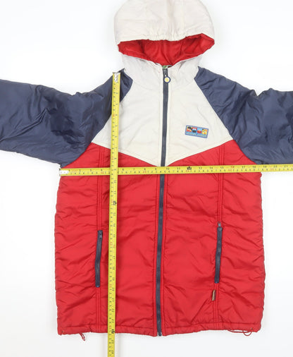 Boys UK Size 11-12 Years Sesame Street Multicoloured Puffer Jacket